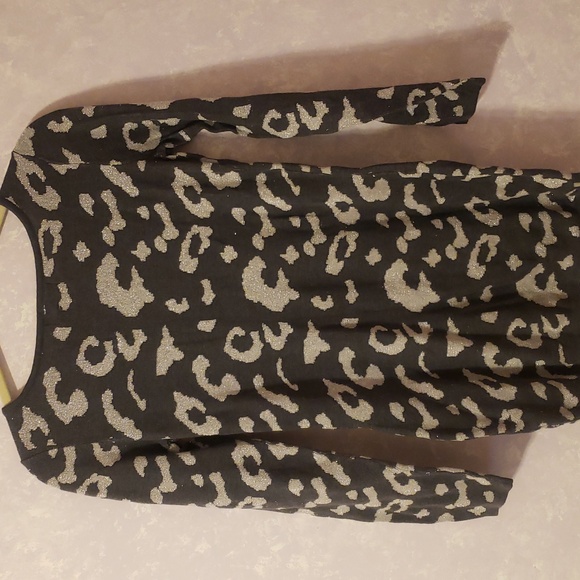 Takeout Charcoal Knit Sweater Tunic Top - Picture 5 of 5